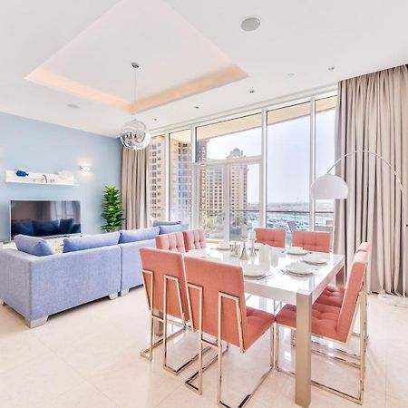 דובאי Tiara - Luxury Palm Jumeirah - Private Beach And Pool! מראה חיצוני תמונה