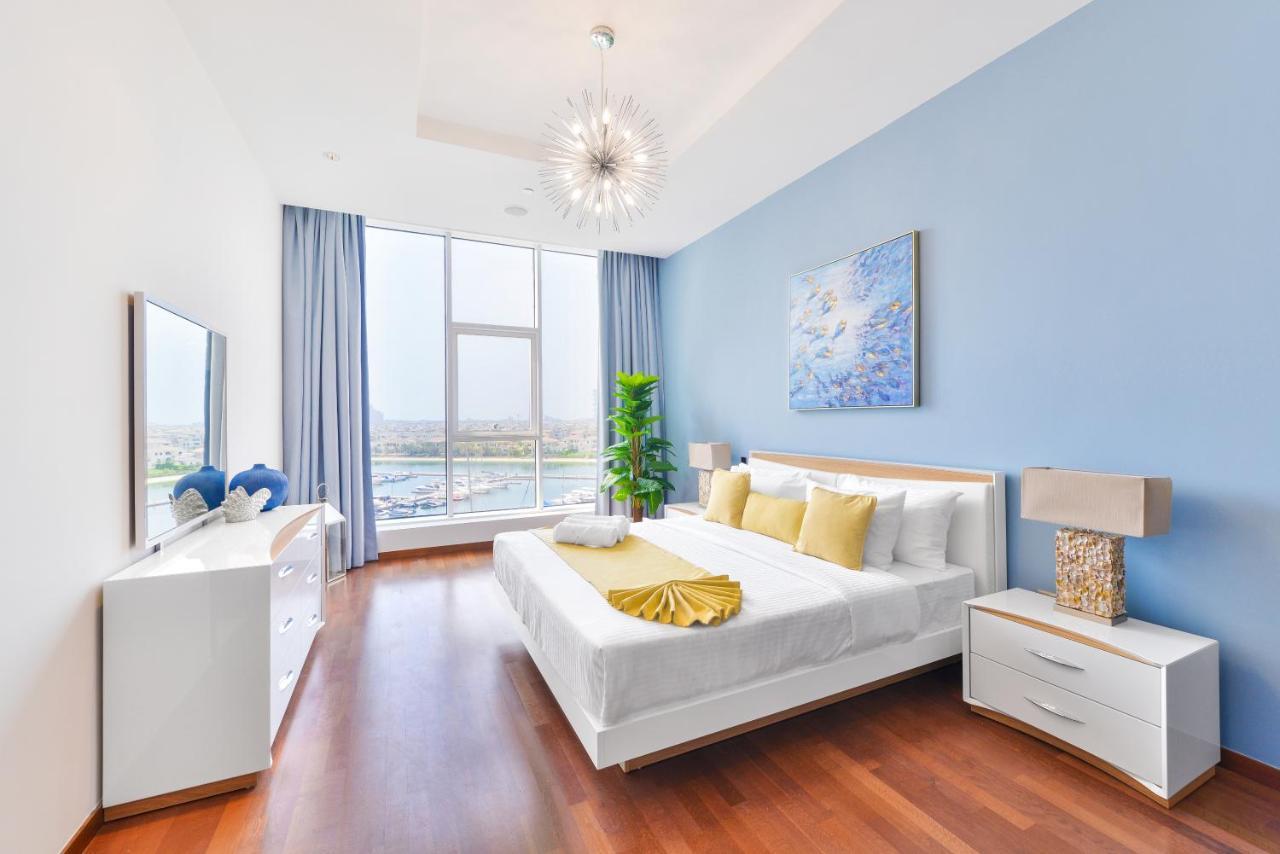 דובאי Tiara - Luxury Palm Jumeirah - Private Beach And Pool! מראה חיצוני תמונה