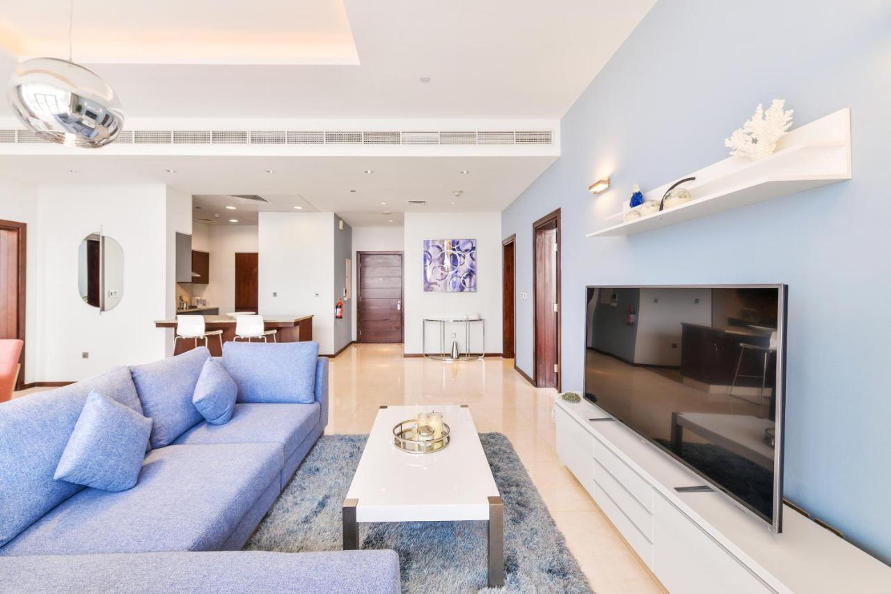 דובאי Tiara - Luxury Palm Jumeirah - Private Beach And Pool! מראה חיצוני תמונה