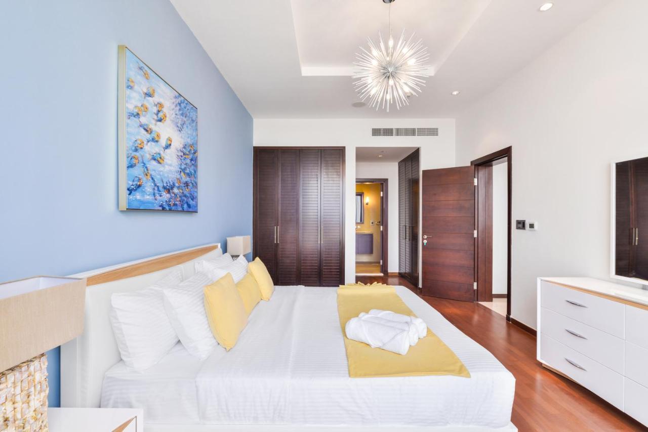 דובאי Tiara - Luxury Palm Jumeirah - Private Beach And Pool! מראה חיצוני תמונה