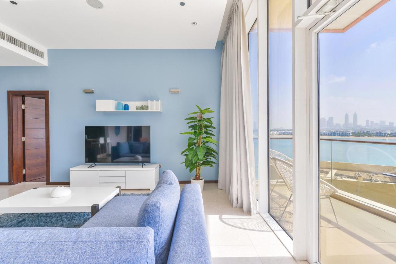 דובאי Tiara - Luxury Palm Jumeirah - Private Beach And Pool! מראה חיצוני תמונה