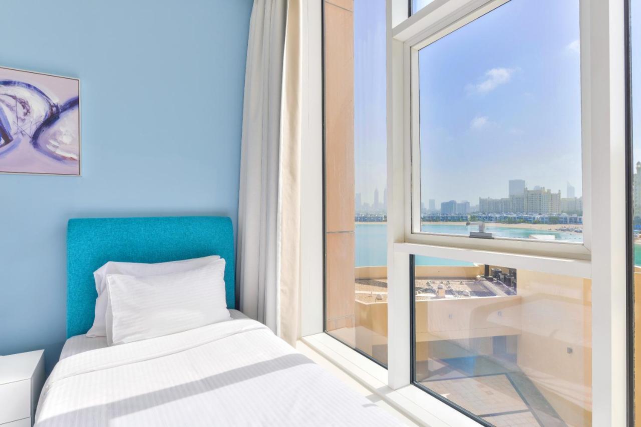 דובאי Tiara - Luxury Palm Jumeirah - Private Beach And Pool! מראה חיצוני תמונה