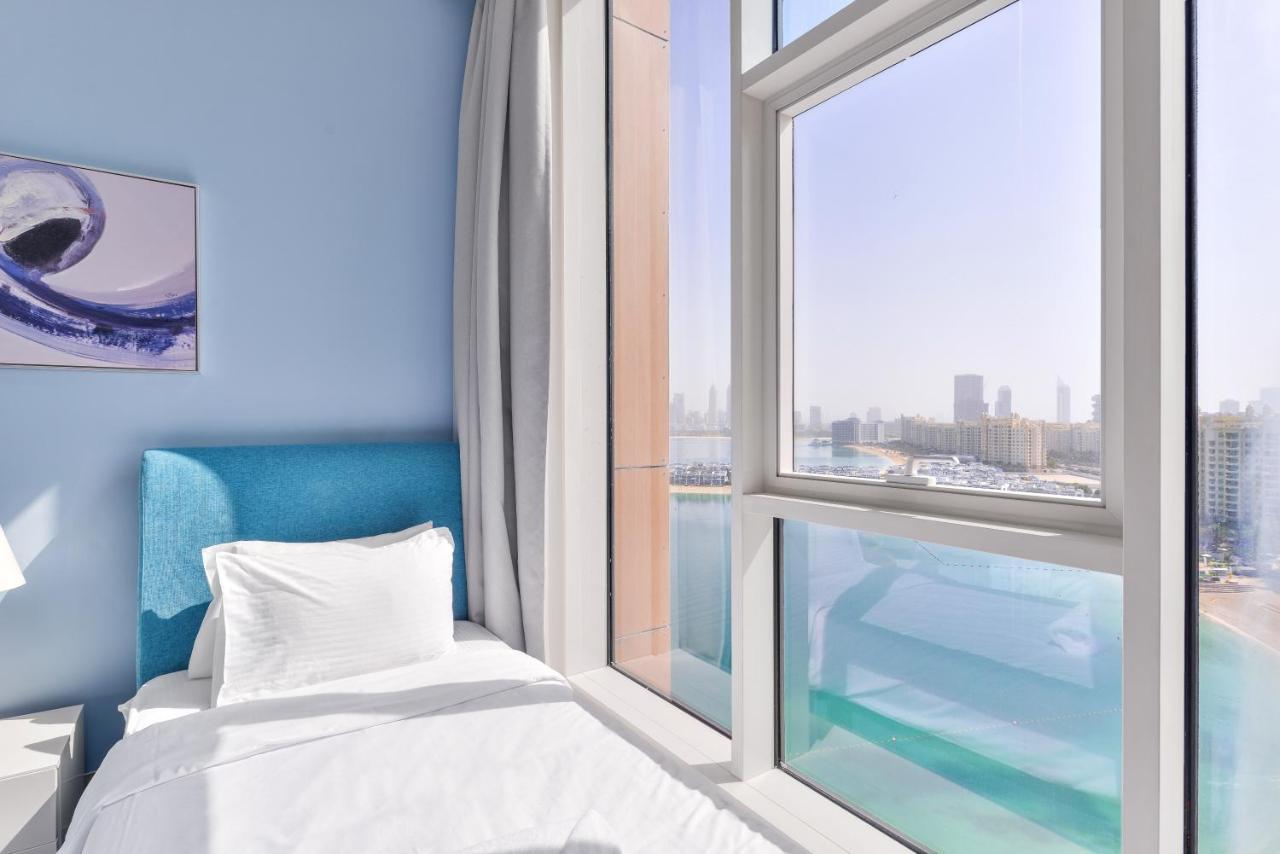 דובאי Tiara - Luxury Palm Jumeirah - Private Beach And Pool! מראה חיצוני תמונה