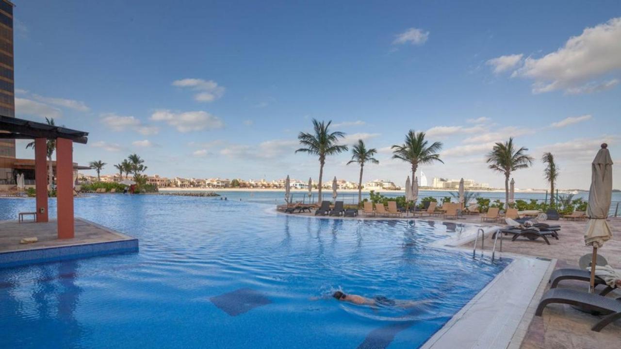 דובאי Tiara - Luxury Palm Jumeirah - Private Beach And Pool! מראה חיצוני תמונה